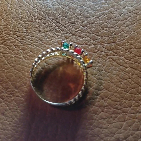 💙🌹Gold-plated Mother's ring. yellow - Picture 7 of 8